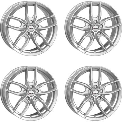 Autec Bavaris Silber Alufelge - 6.5x16 ET 54 - Auto Rad Autec Bavaris Silber Alufelge - 6.5x16 ET 54 - Auto Rad