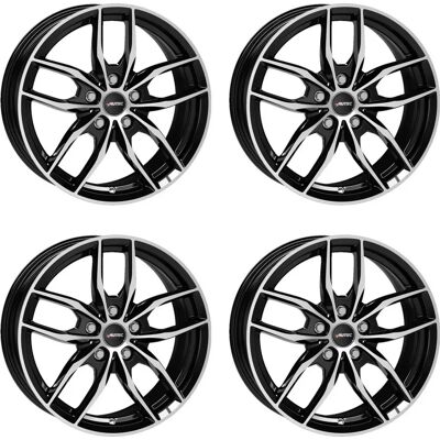 Autec Bavaris Polished Black 6.5x16 ET 22 5/112 Alufelge Schwarz - Alufelge Autec Bavaris Polished Black 6.5x16 ET 22 5/112 Alufelge Schwarz - Alufelge