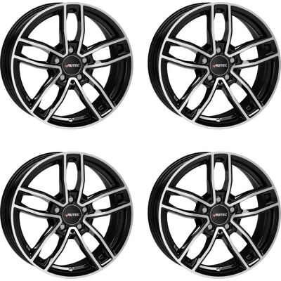 Autec Mercador Schwarz 17-Zoll Alufelge ET38 5/112 Autec Mercador Schwarz 17-Zoll Alufelge ET38 5/112