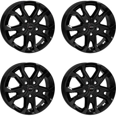 Autec Kiso Schwarz 6.5x16 ET 44 Alufelge - Sportlich und Langlebig Autec Kiso Schwarz 6.5x16 ET 44 Alufelge - Sportlich und Langlebig