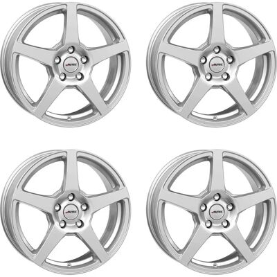 Autec Valea Brilliant Silber 6.5x16 ET 37 Alu Felge - Rad Autec Valea Brilliant Silber 6.5x16 ET 37 Alu Felge - Rad