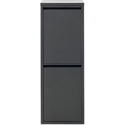 HEINE HOME Mülleimer - Anthrazit - 33,5x92x25 cm HEINE HOME Mülleimer - Anthrazit - 33,5x92x25 cm
