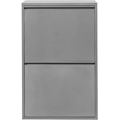 HEINE HOME Grauer Metallmülleimer - Abfalleimer HEINE HOME Grauer Metallmülleimer - Abfalleimer