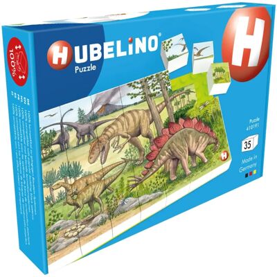 Hubelino Dinosaurie-Pussel - Byggstenar för Nybörjare - 35 Delar Hubelino Dinosaurie-Pussel - Byggstenar för Nybörjare - 35 Delar