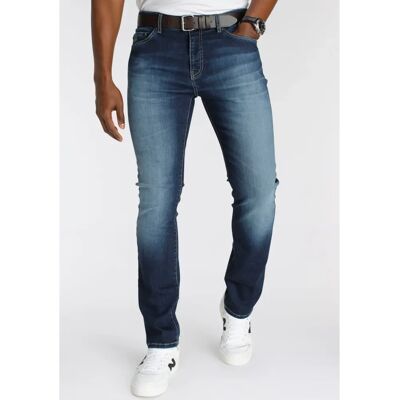 DELMAO Reed Herren Dunkelblau Used Stretch-Jeans - Jeans DELMAO Reed Herren Dunkelblau Used Stretch-Jeans - Jeans