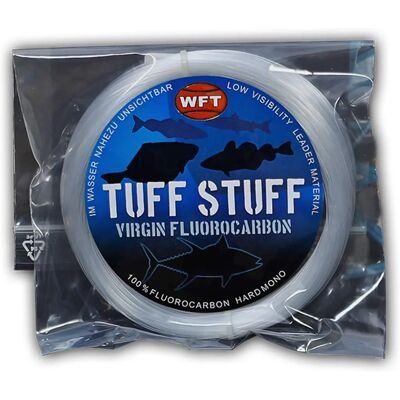 WFT Tuff Stuff Fluorocarbon - 50m - Rybářský vlasec WFT Tuff Stuff Fluorocarbon - 50m - Rybářský vlasec