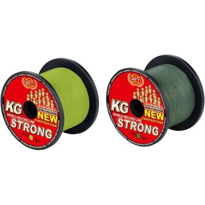 WFT KG STRONG - Ligne tressée 8 fois - Publicité WFT KG STRONG - Ligne tressée 8 fois - Publicité