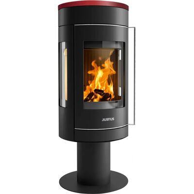 JUSTUS Meva Poêle rond en céramique - 5,5kW - A++ G - Publicité JUSTUS Meva Poêle rond en céramique - 5,5kW - A++ G - Publicité