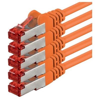 1aTTack Cat6 S/FTP 1m Orange - câble réseau 1aTTack Cat6 S/FTP 1m Orange - câble réseau