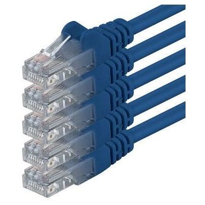 1aTTack Câble Réseau Cat6 5m Bleu - Ethernet, Routeur 1aTTack Câble Réseau Cat6 5m Bleu - Ethernet, Routeur