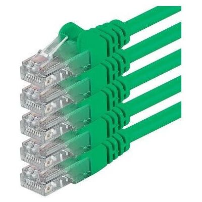 1aTTack - CAT6 Ethernet LAN - 5m - Verde - Cable de red 1aTTack - CAT6 Ethernet LAN - 5m - Verde - Cable de red