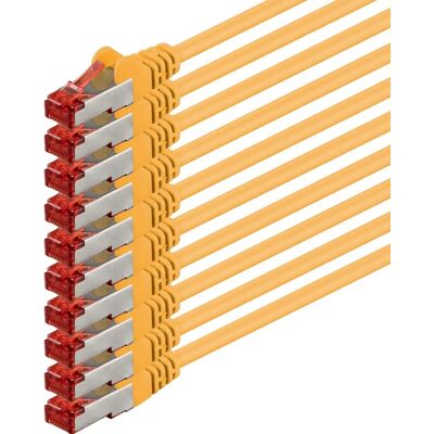 1aTTack Cat6 S/FTP 0.25m RJ45 Netwerk kabel 1aTTack Cat6 S/FTP 0.25m RJ45 Netwerk kabel