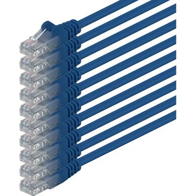 1aTTack - Cat6 UTP Cavo - Blu - 2m - Cavo di rete 1aTTack - Cat6 UTP Cavo - Blu - 2m - Cavo di rete