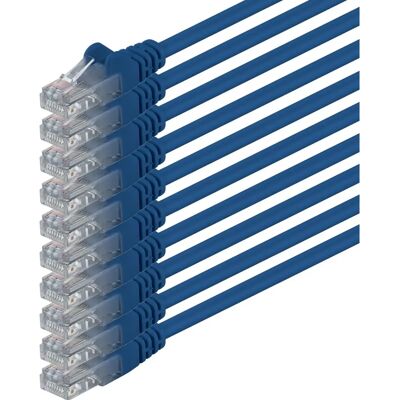 1aTTack 84407 Câble Réseau - Bleu 3m - Cat6 U/UTP 1aTTack 84407 Câble Réseau - Bleu 3m - Cat6 U/UTP