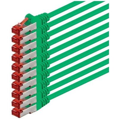 1aTTack - Cat6 S/FTP 1m - Zielony - RJ45 - Networking Cable 1aTTack - Cat6 S/FTP 1m - Zielony - RJ45 - Networking Cable