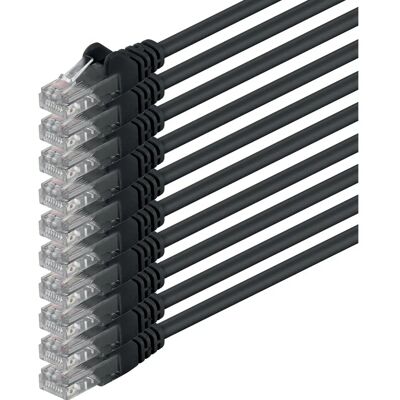 Netgear 0,25m Cat6 Ethernet-kabel - 10 st Netgear 0,25m Cat6 Ethernet-kabel - 10 st