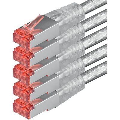 1aTTack - 5.0m Cat6 S-FTP RJ45 M/M - 2x RJ-45 - S-STP - Cable de red 1aTTack - 5.0m Cat6 S-FTP RJ45 M/M - 2x RJ-45 - S-STP - Cable de red
