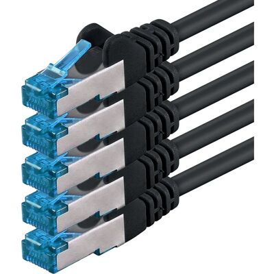 Câble Réseau 1ATTACK 2m Cat6 SF/UTP - Noir Câble Réseau 1ATTACK 2m Cat6 SF/UTP - Noir