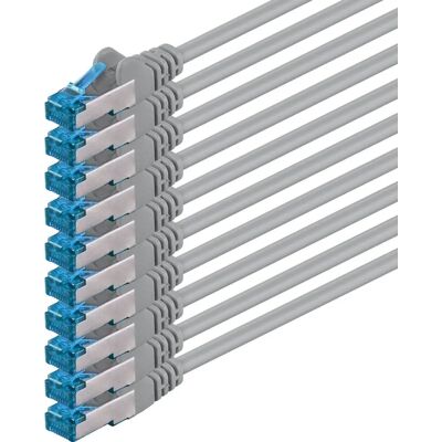 Cavo di Rete 1ATTACK - 0,5m - Cat6a SF/UTP Cavo di Rete 1ATTACK - 0,5m - Cat6a SF/UTP