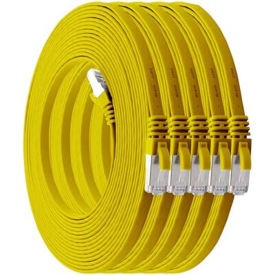 1aTTack 4250344833666 Gelb 0.25 m Cat7 U/FTP Netzwerkkabel 1aTTack 4250344833666 Gelb 0.25 m Cat7 U/FTP Netzwerkkabel