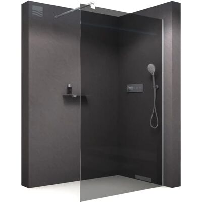 Pannello doccia fisso Walk-In EX101 vetro fumé nano 10mm Pannello doccia fisso Walk-In EX101 vetro fumé nano 10mm