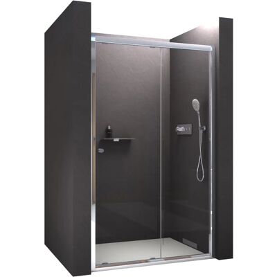Bernstein EX505 Parede de douche nano - 195cm - Largeur ajustable - Publicité Bernstein EX505 Parede de douche nano - 195cm - Largeur ajustable - Publicité