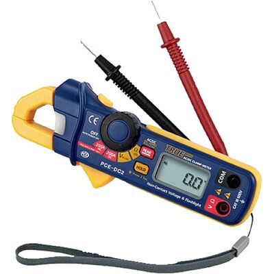 PCE Instruments PCE-DC2 Clamp Meter - AC/DC Current Resistance PCE Instruments PCE-DC2 Clamp Meter - AC/DC Current Resistance