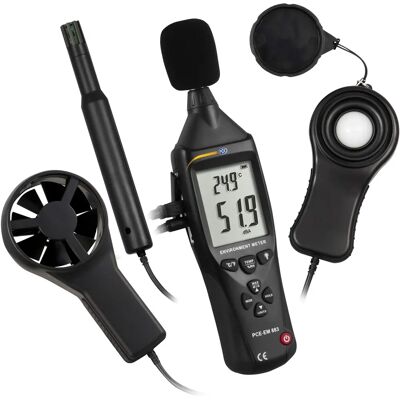 PCE INSTRUMENTS PCE-EM 883 - Miljømåler - 5-i-1 PCE INSTRUMENTS PCE-EM 883 - Miljømåler - 5-i-1