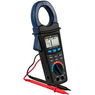 PCE Instruments Vermogensmeter - Analyse van Spannings-, Stroom- en Harmonicensignalen PCE Instruments Vermogensmeter - Analyse van Spannings-, Stroom- en Harmonicensignalen