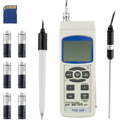 PCE Instruments PCE-228S pH-Meter - pH, Redox & Temperatur PCE Instruments PCE-228S pH-Meter - pH, Redox & Temperatur