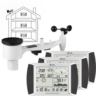 Station météo PCE Instruments PCE-FWS 20N - Station météo Station météo PCE Instruments PCE-FWS 20N - Station météo