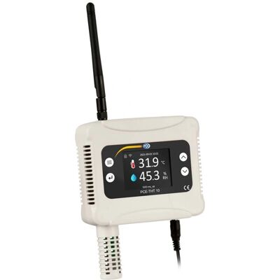 PCE Instruments - PCE-THT 10 - WiFi - Wandmontage - Datenlogger PCE Instruments - PCE-THT 10 - WiFi - Wandmontage - Datenlogger