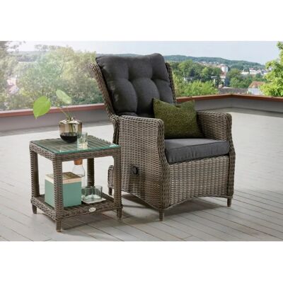 Destiny CASA MERANO Gartenlounge-Set - Vintage Grau/Anthrazit - Outdoor Möbel Destiny CASA MERANO Gartenlounge-Set - Vintage Grau/Anthrazit - Outdoor Möbel