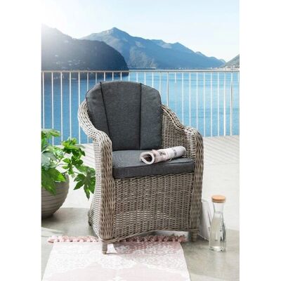 DESTINY MALAGA Gartensessel - Wetterfester Aluminiumrahmen, Abnehmbare, waschbare Kissen, 2er Set DESTINY MALAGA Gartensessel - Wetterfester Aluminiumrahmen, Abnehmbare, waschbare Kissen, 2er Set