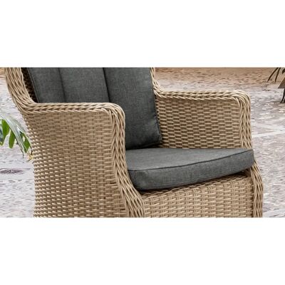 Destiny LUNA CASA Gartenmöbel-Set Beige - Polyrattan Lounge Destiny LUNA CASA Gartenmöbel-Set Beige - Polyrattan Lounge