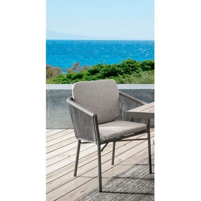 Garten-Essgruppe DESTINY LUCCA IMOLA - Wetterfest, Aluminium, Polyester Garten-Essgruppe DESTINY LUCCA IMOLA - Wetterfest, Aluminium, Polyester