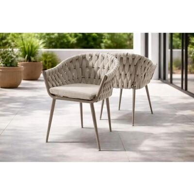 Destiny MOLINO Gartensessel - Wetterfest Polyester, Stapelbar Destiny MOLINO Gartensessel - Wetterfest Polyester, Stapelbar