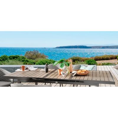 Garten-Esstisch DESTINY MODENA IMOLA - Wetterfest Aluminium & Polyester Garten-Esstisch DESTINY MODENA IMOLA - Wetterfest Aluminium & Polyester