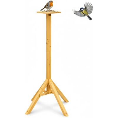 Soporte para pajarera Mucola - Soporte de madera para jaulas Soporte para pajarera Mucola - Soporte de madera para jaulas