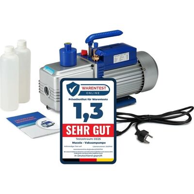 MUCOLA Bomba de vacío de 2 etapas 284L/min para aire acondicionado y uso industrial MUCOLA Bomba de vacío de 2 etapas 284L/min para aire acondicionado y uso industrial