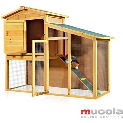 Mucola - Jaula para conejos con espacio XXL para pequeños animales Mucola - Jaula para conejos con espacio XXL para pequeños animales