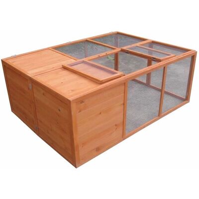 Mucola Corral Exterior Plegable para Conejos - Jaula para Roedores Pequeños Mucola Corral Exterior Plegable para Conejos - Jaula para Roedores Pequeños