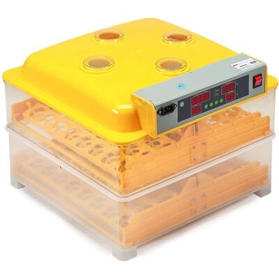 Incubadora Mucola - 96 Huevos - Giro Automático, Control Digital de Temperatura y Humedad Incubadora Mucola - 96 Huevos - Giro Automático, Control Digital de Temperatura y Humedad