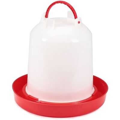 Mucola Modello - Dispenser acqua 6L plastica mangiatoia per uccelli Mucola Modello - Dispenser acqua 6L plastica mangiatoia per uccelli