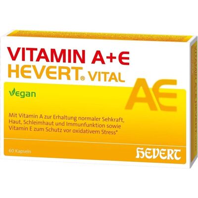 Hevert Vitamin A+E Kapseln - Vitamine und Nahrungsergänzung Hevert Vitamin A+E Kapseln - Vitamine und Nahrungsergänzung