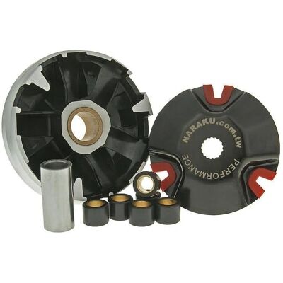 Naraku - Variatore Sport Minarelli 2T - 13mm manovella - Kit variatore Naraku - Variatore Sport Minarelli 2T - 13mm manovella - Kit variatore