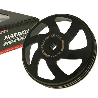 Naraku - Racing CNC 107mm - 107mm - Piaggio/Peugeot/Kymco/SYM/GY6 - Campana de embrague Naraku - Racing CNC 107mm - 107mm - Piaggio/Peugeot/Kymco/SYM/GY6 - Campana de embrague