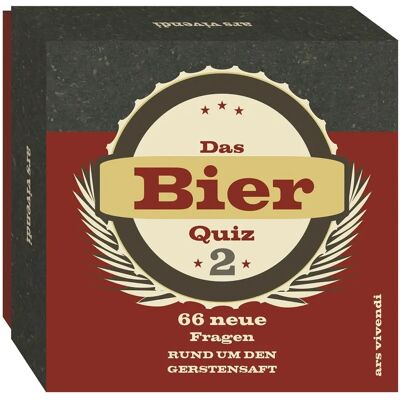 ars vivendi Quiz Bière 2 - 66 Questions - Fête & Cadeau ars vivendi Quiz Bière 2 - 66 Questions - Fête & Cadeau