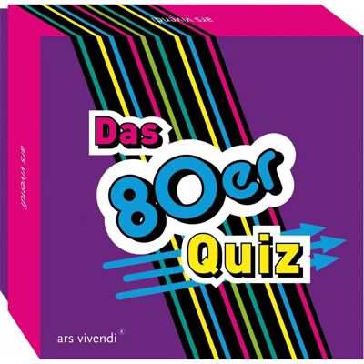 Jeu de Quiz Ars Vivendi GEAR - 66 Questions sur les années 80 - Accessoires Jeu de Quiz Ars Vivendi GEAR - 66 Questions sur les années 80 - Accessoires