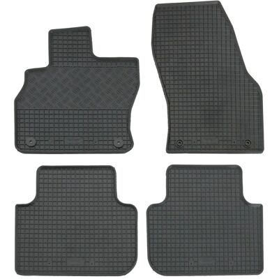 Set de Alfombrillas de Goma AD Tuning - Negro - 4 piezas - Alta Durabilidad Set de Alfombrillas de Goma AD Tuning - Negro - 4 piezas - Alta Durabilidad